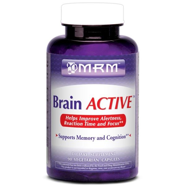 Brain Active 90 vcaps Metabolic Response Modifiers
